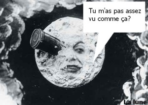 Voyage dans la lune. Film muet de Georges Melies 